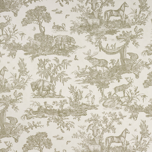 SCHUMACHER  A Country Life Western Toile   Stone   - 5016442