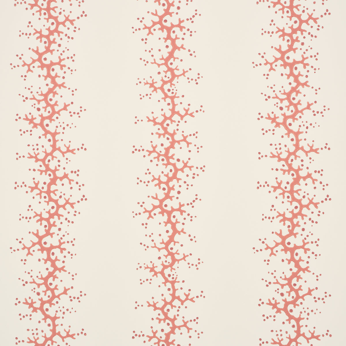 SCHUMACHER  WALLFLOWERS CORAL STRIPE   CORAL   - 5016450