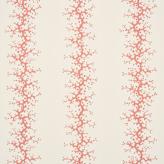 SCHUMACHER  WALLFLOWERS CORAL STRIPE   CORAL   - 5016450