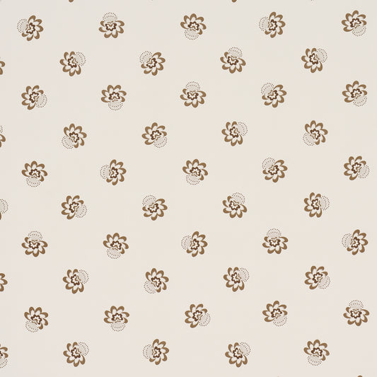SCHUMACHER  WALLFLOWERS AUCLAIR FLORAL   BROWN   - 5016481