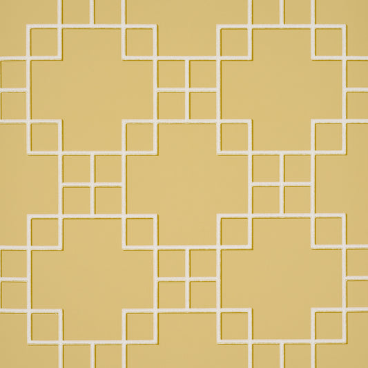 SCHUMACHER  A LOVE AFFAIR GEORGETTE TRELLIS   BUTTERCUP   - 5016500