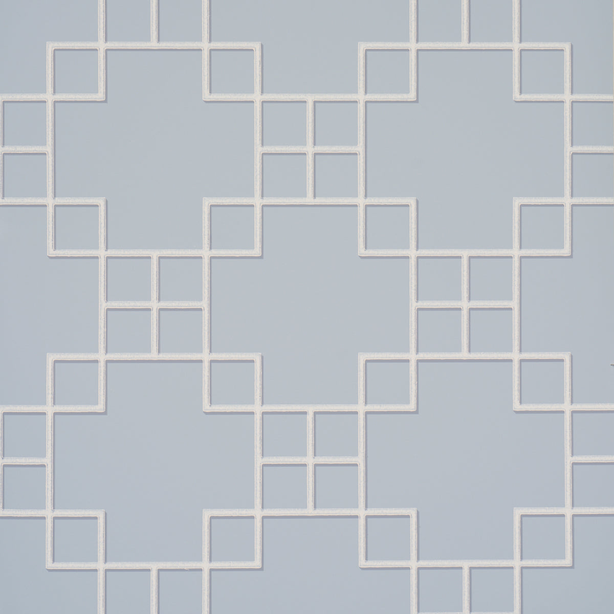 SCHUMACHER  A LOVE AFFAIR GEORGETTE TRELLIS   LIGHT BLUE   - 5016501