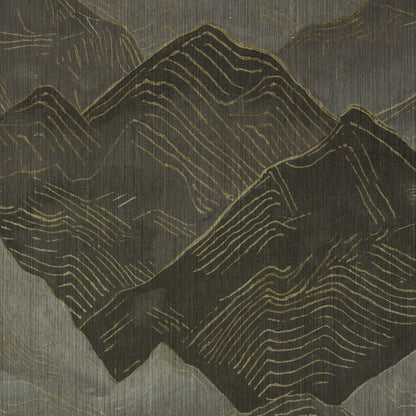 SCHUMACHER  TEXTURED & WOVEN WALLCOVERINGS ATMOSPHERIC LANDSCAPE PANEL SET   Misty Mountains   - 5016530