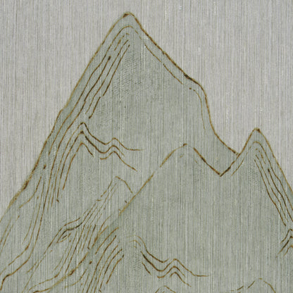 SCHUMACHER  TEXTURED & WOVEN WALLCOVERINGS ATMOSPHERIC LANDSCAPE PANEL SET   Verdant Vista   - 5016531
