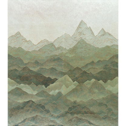 SCHUMACHER  TEXTURED & WOVEN WALLCOVERINGS ATMOSPHERIC LANDSCAPE PANEL SET   Verdant Vista   - 5016531