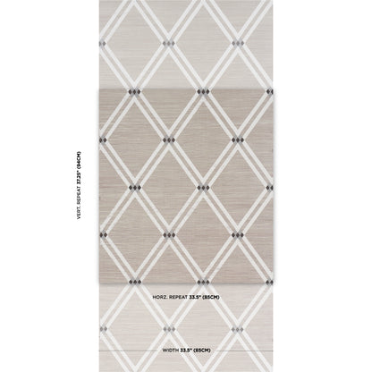 SCHUMACHER  TEXTURED & WOVEN WALLCOVERINGS ASOLO SISAL   SILVER   - 5016540