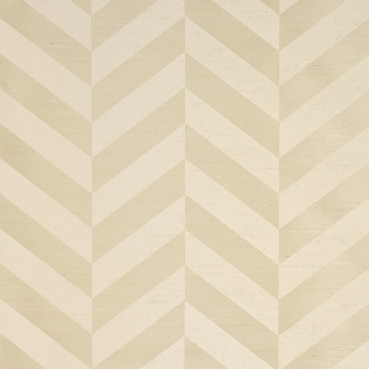 SCHUMACHER  TEXTURED & WOVEN WALLCOVERINGS STAGGERED CHEVRON SISAL   IVORY   - 5016560