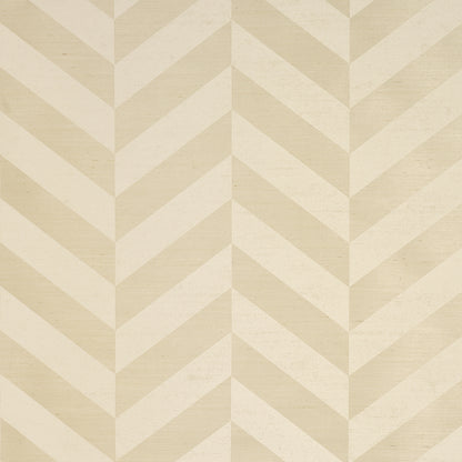 SCHUMACHER  TEXTURED & WOVEN WALLCOVERINGS STAGGERED CHEVRON SISAL   IVORY   - 5016560