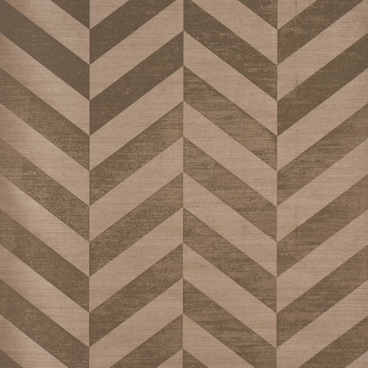SCHUMACHER  PERENNIAL FAVORITES STAGGERED CHEVRON SISAL   BROWN   - 5016561