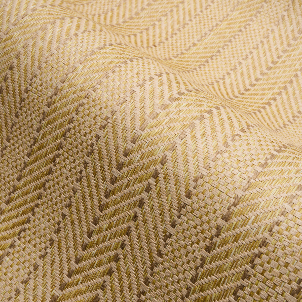 SCHUMACHER  TEXTURED & WOVEN WALLCOVERINGS ZIG ZAG PAPERWEAVE   SESAME   - 5016600