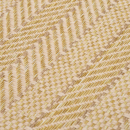 SCHUMACHER  TEXTURED & WOVEN WALLCOVERINGS ZIG ZAG PAPERWEAVE   SESAME   - 5016600