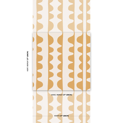 SCHUMACHER  HADIYA WILLIAMS DRIFT HAND PRINT   Ginger   - 5016621