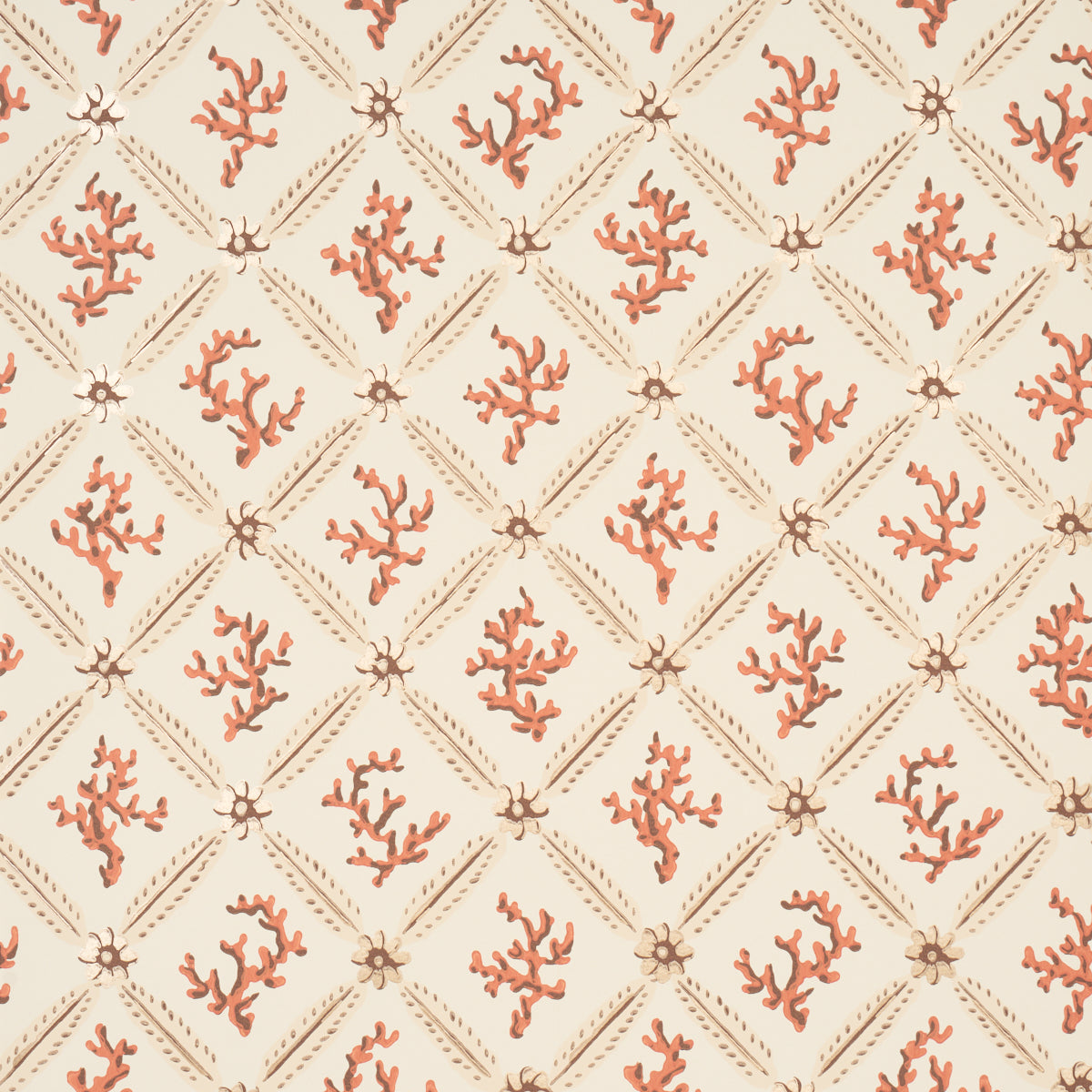 SCHUMACHER  TIMOTHY CORRIGAN CORAIL LEAF TRELLIS   CORAL   - 5016641