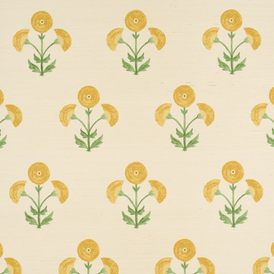 SCHUMACHER  PERENNIAL FAVORITES SARANDA FLOWER SISAL   MARIGOLD   - 5016670