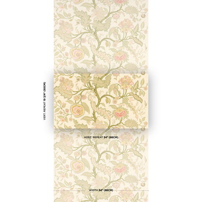 SCHUMACHER  PERENNIAL FAVORITES SINHALA SISAL   PINK , GREEN   - 5016690