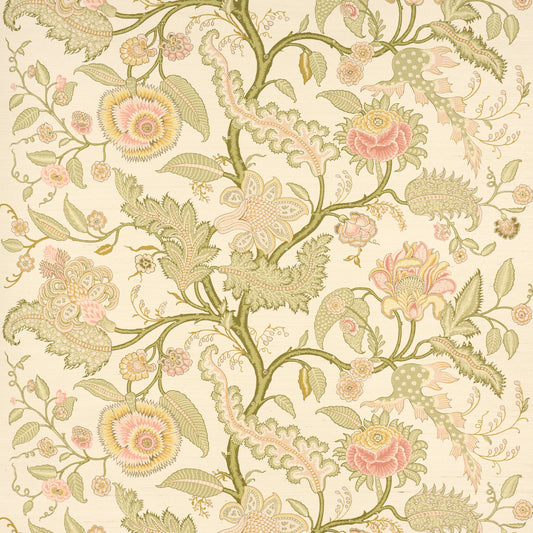 SCHUMACHER  PERENNIAL FAVORITES SINHALA SISAL   PINK , GREEN   - 5016690