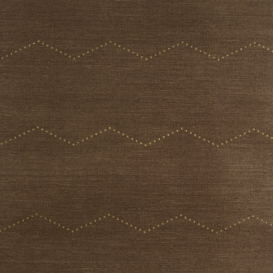 SCHUMACHER  PERENNIAL FAVORITES RIVET STRIPE SISAL   SEPIA   - 5016712