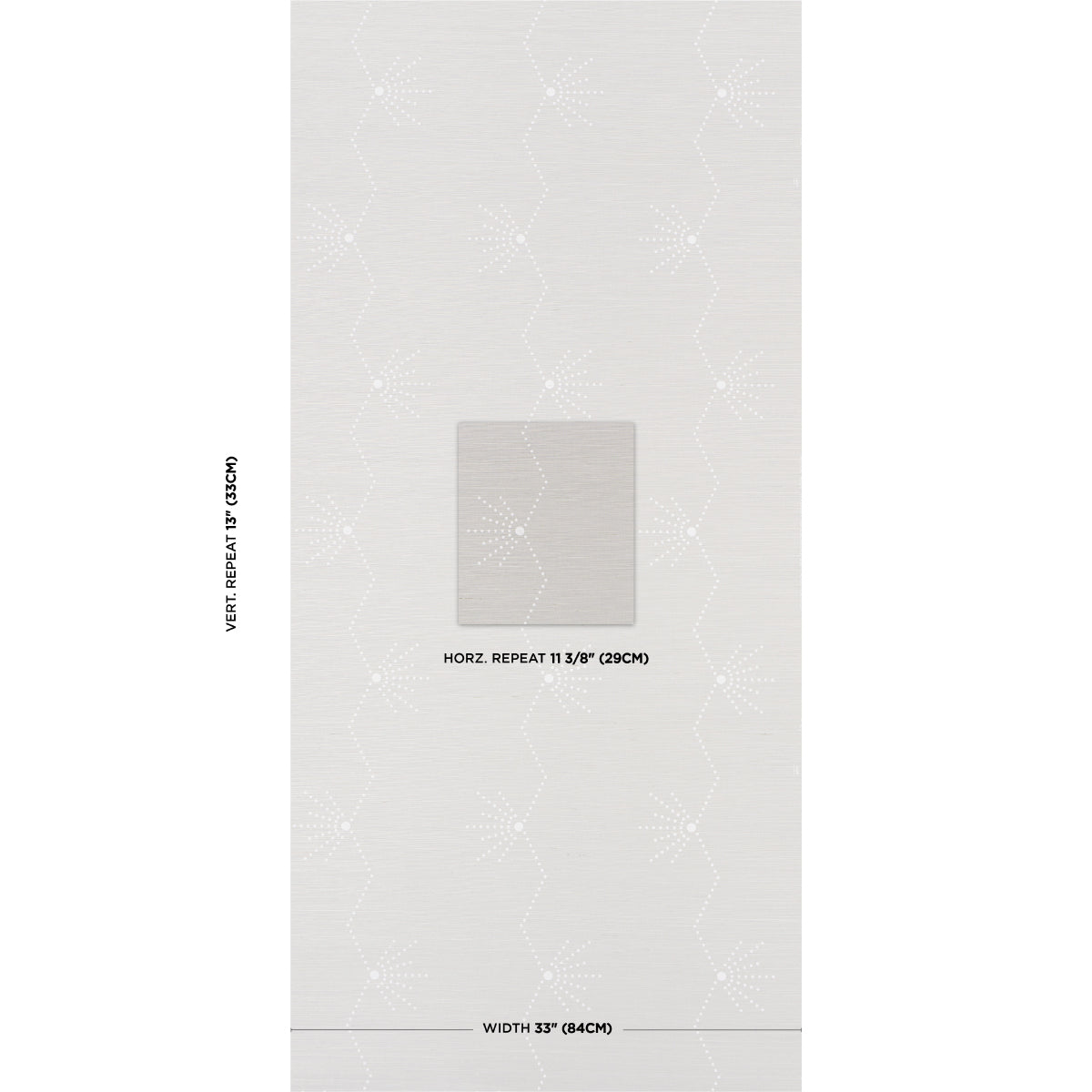 SCHUMACHER  TEXTURED & WOVEN WALLCOVERINGS ROY??RE STRIPE SISAL   DOVE   - 5016720