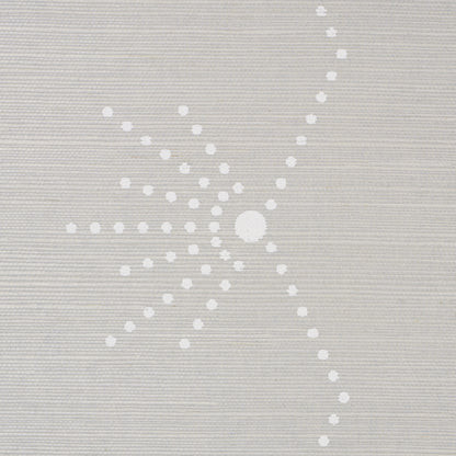 SCHUMACHER  TEXTURED & WOVEN WALLCOVERINGS ROY??RE STRIPE SISAL   DOVE   - 5016720