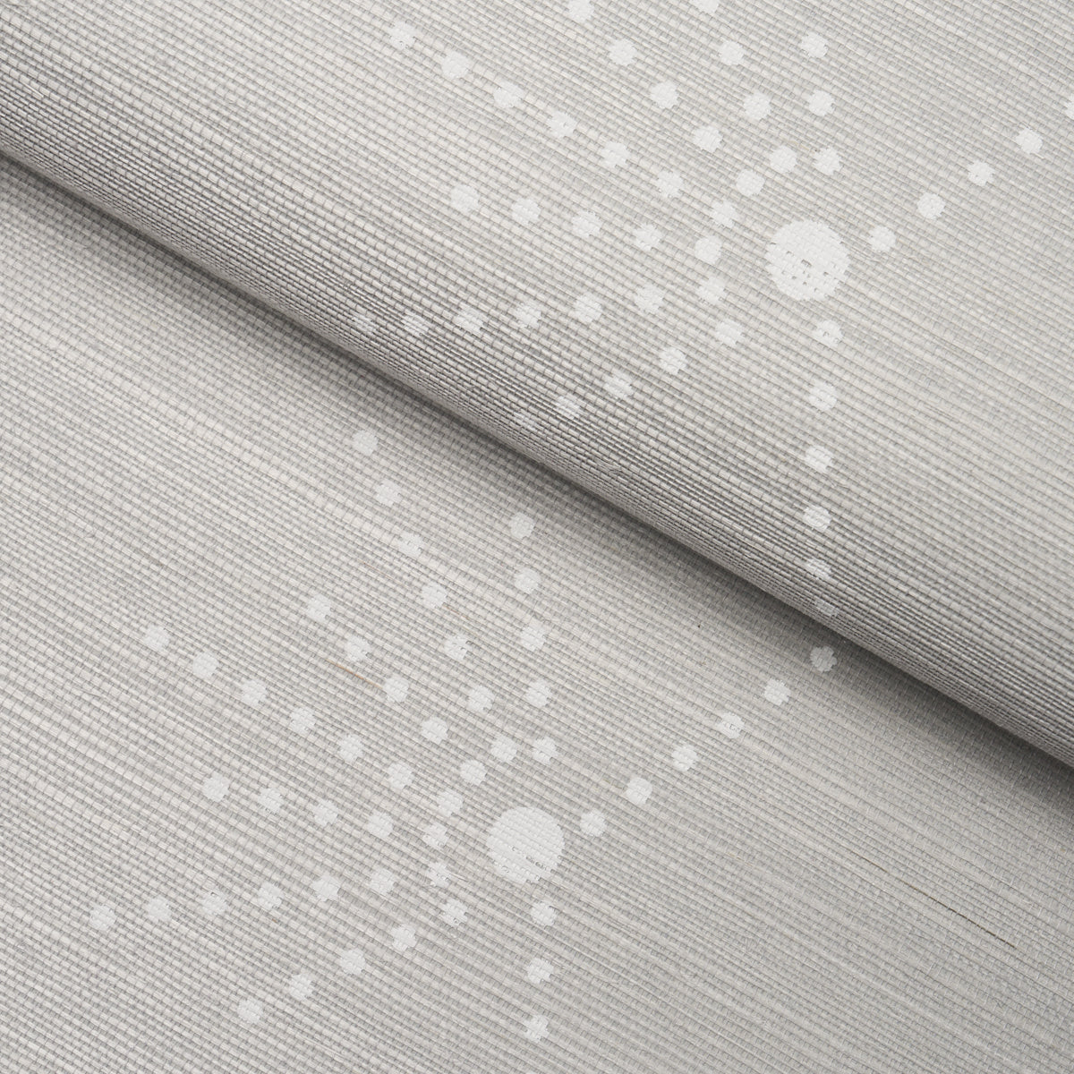 SCHUMACHER  TEXTURED & WOVEN WALLCOVERINGS ROY??RE STRIPE SISAL   DOVE   - 5016720