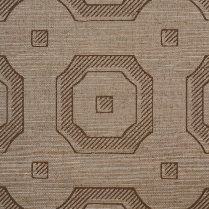 SCHUMACHER  PERENNIAL FAVORITES BEVELED FRAME SISAL   SEPIA   - 5016732