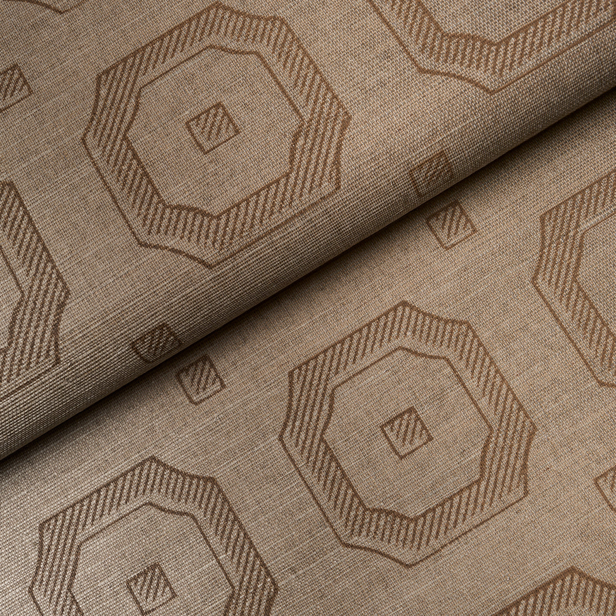 SCHUMACHER  PERENNIAL FAVORITES BEVELED FRAME SISAL   SEPIA   - 5016732