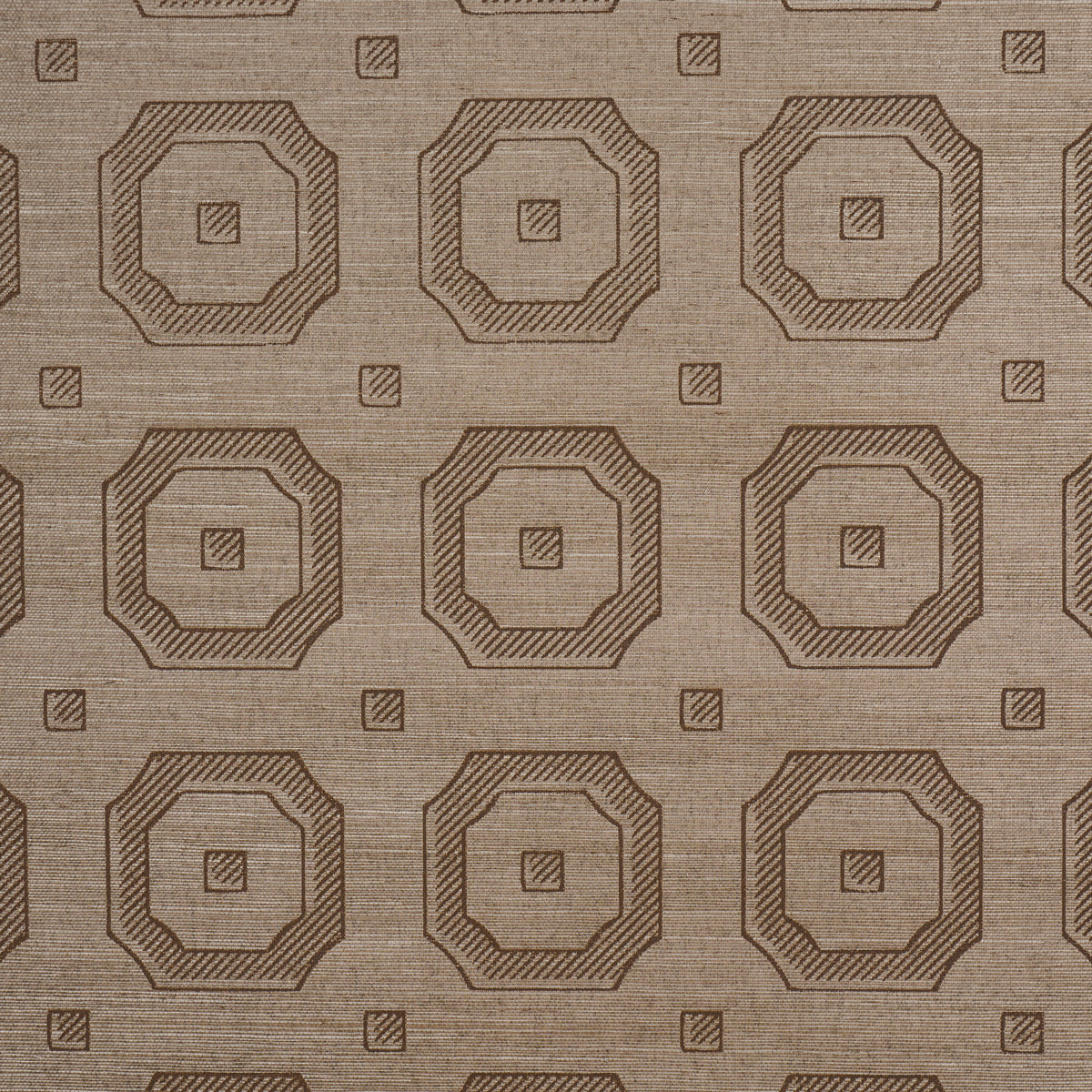 SCHUMACHER  PERENNIAL FAVORITES BEVELED FRAME SISAL   SEPIA   - 5016732