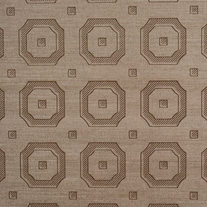 SCHUMACHER  PERENNIAL FAVORITES BEVELED FRAME SISAL   SEPIA   - 5016732