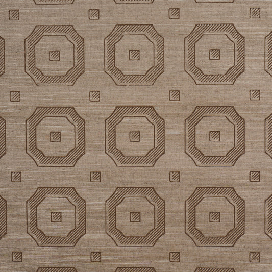 SCHUMACHER  PERENNIAL FAVORITES BEVELED FRAME SISAL   SEPIA   - 5016732