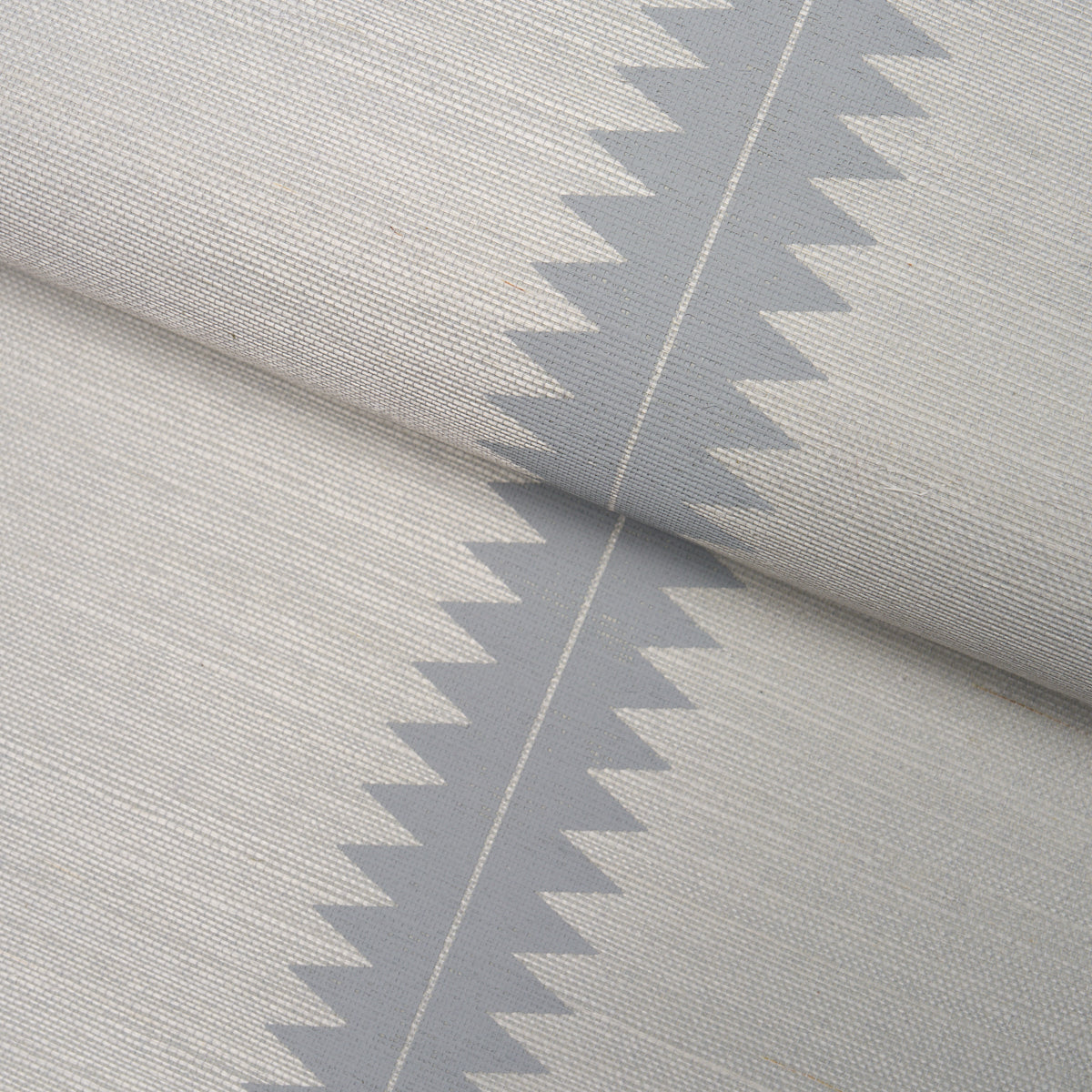 SCHUMACHER  TEXTURED & WOVEN WALLCOVERINGS BRISTLE STRIPE SISAL   DOVE   - 5016741