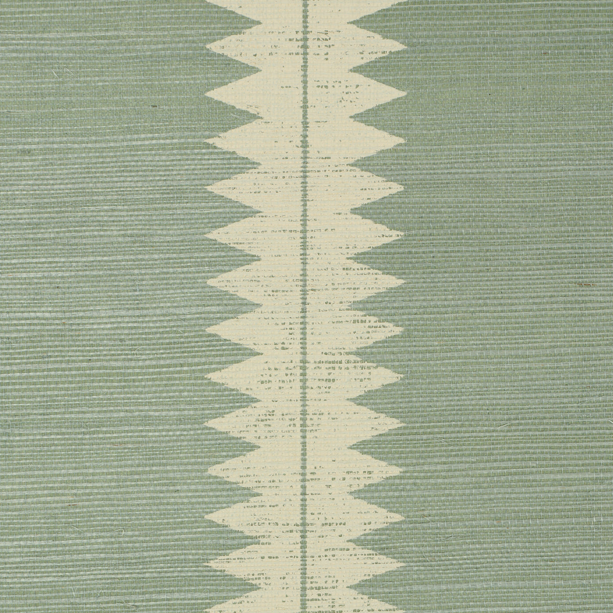 SCHUMACHER  TEXTURED & WOVEN WALLCOVERINGS BRISTLE STRIPE SISAL   SEAGLASS   - 5016742