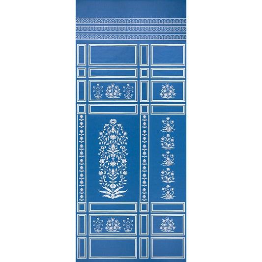 SCHUMACHER  MARIE-ANNE OUDEJANS PALLADIO MUGHAL TWO PANEL SET   BLUE   - 5016830