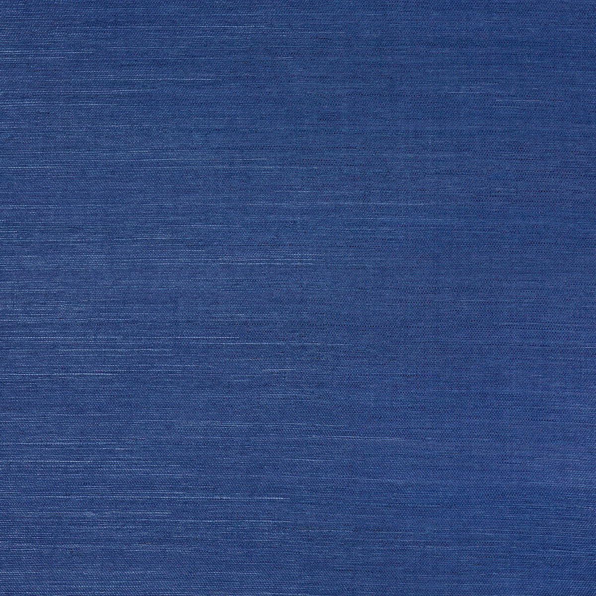 Blue woven fabric swatch with subtle texture and visible weft, suitable for apparel or upholstery.