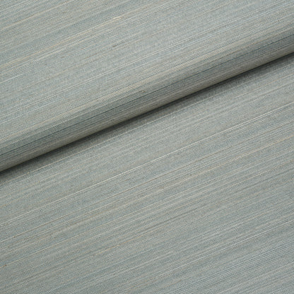 SCHUMACHER  PATTERSON FLYNN MUSA ABACA WALLCOVERING   SKY BLUE   - 5016872