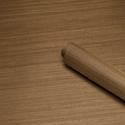 SCHUMACHER  PATTERSON FLYNN MUSA ABACA WALLCOVERING   TOFFEE   - 5016875