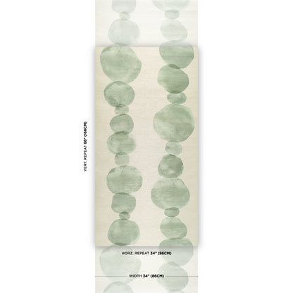 SCHUMACHER  BACKDROP HYPERION SISAL   SOFT GREEN   - 5016912