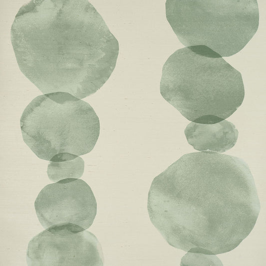 SCHUMACHER  BACKDROP HYPERION SISAL   SOFT GREEN   - 5016912