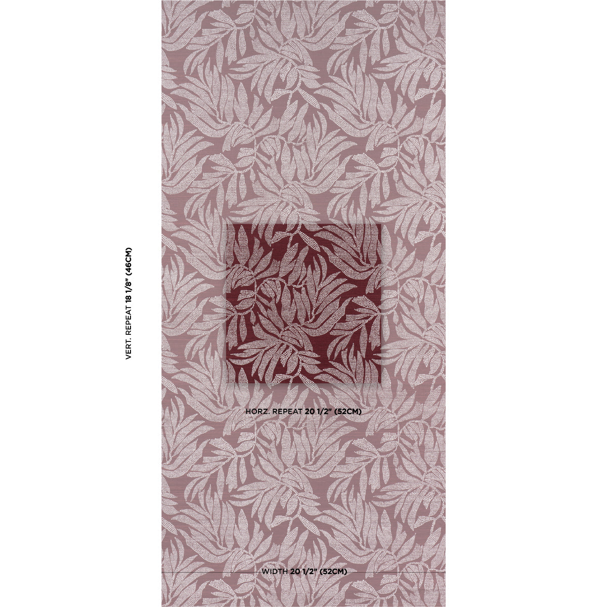 SCHUMACHER  JOHANNA ORTIZ TAYRONA PALM MOSAIC SISAL   COCONUT LATTE   - 5016952