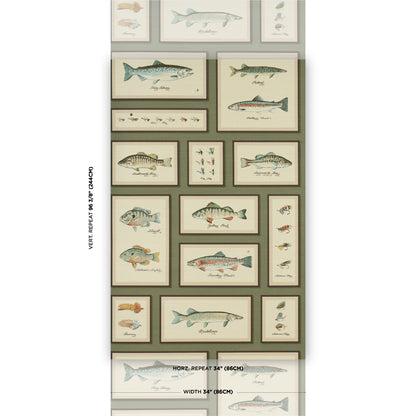 SCHUMACHER  A COUNTRY LIFE JAMIE'S TROPHIES SISAL   FOREST GREEN   - 5017000