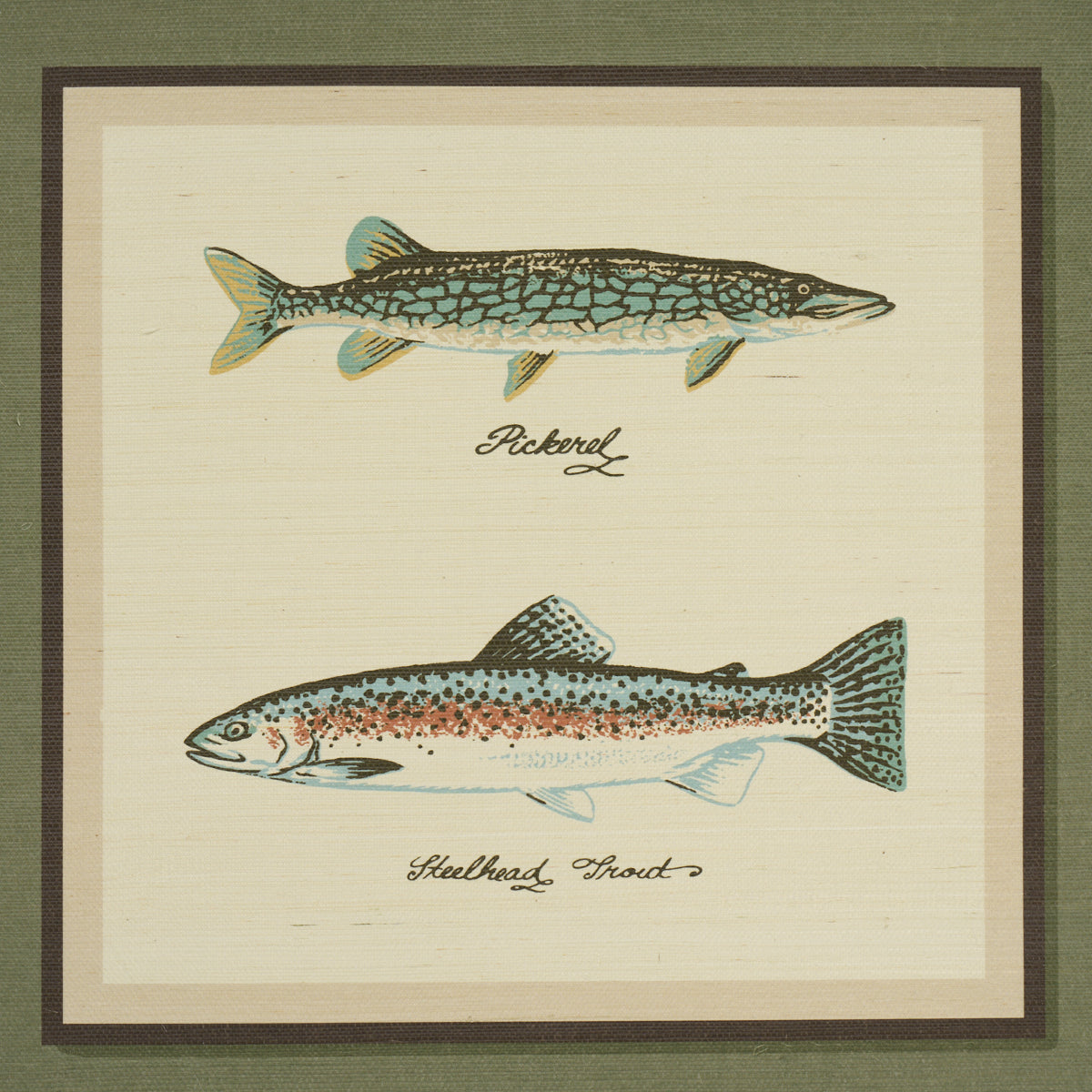 SCHUMACHER  A COUNTRY LIFE JAMIE'S TROPHIES SISAL   FOREST GREEN   - 5017000