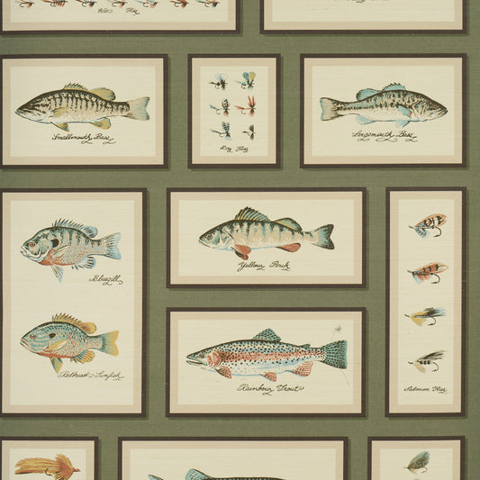 SCHUMACHER  A COUNTRY LIFE JAMIE'S TROPHIES SISAL   FOREST GREEN   - 5017000