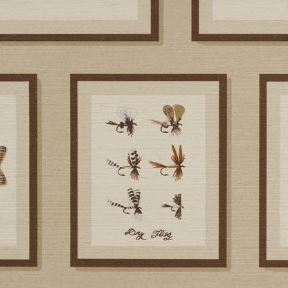 Natural sisal rug.