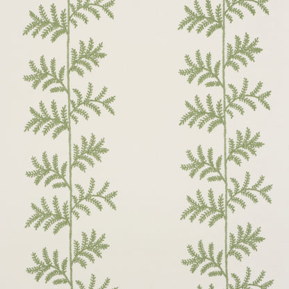 SCHUMACHER  NEW TRADITIONAL ELOISE EMBROIDERY WALLCOVERING   SAGE   - 5017100