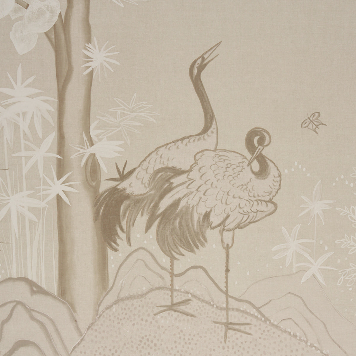 SCHUMACHER  COLETTE COSENTINO BIRDSONG 3 PANEL SET   IVORY   - 5017111