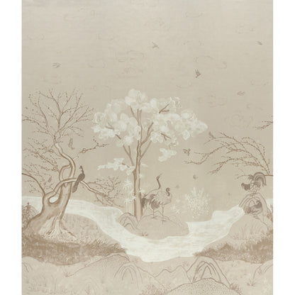 SCHUMACHER  COLETTE COSENTINO BIRDSONG 3 PANEL SET   IVORY   - 5017111