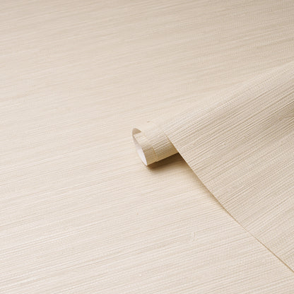 Beige wood veneer sheet with subtle grain, curling edge; light laminate for furniture or wall paneling.