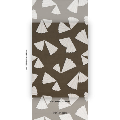 SCHUMACHER  BACKDROP ANTOINETTE   ESPRESSO   - 5017350