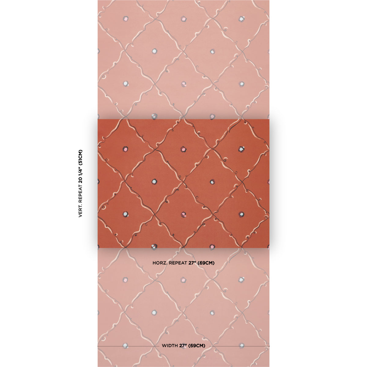 SCHUMACHER  BACKDROP COLETTE   RED   - 5017370