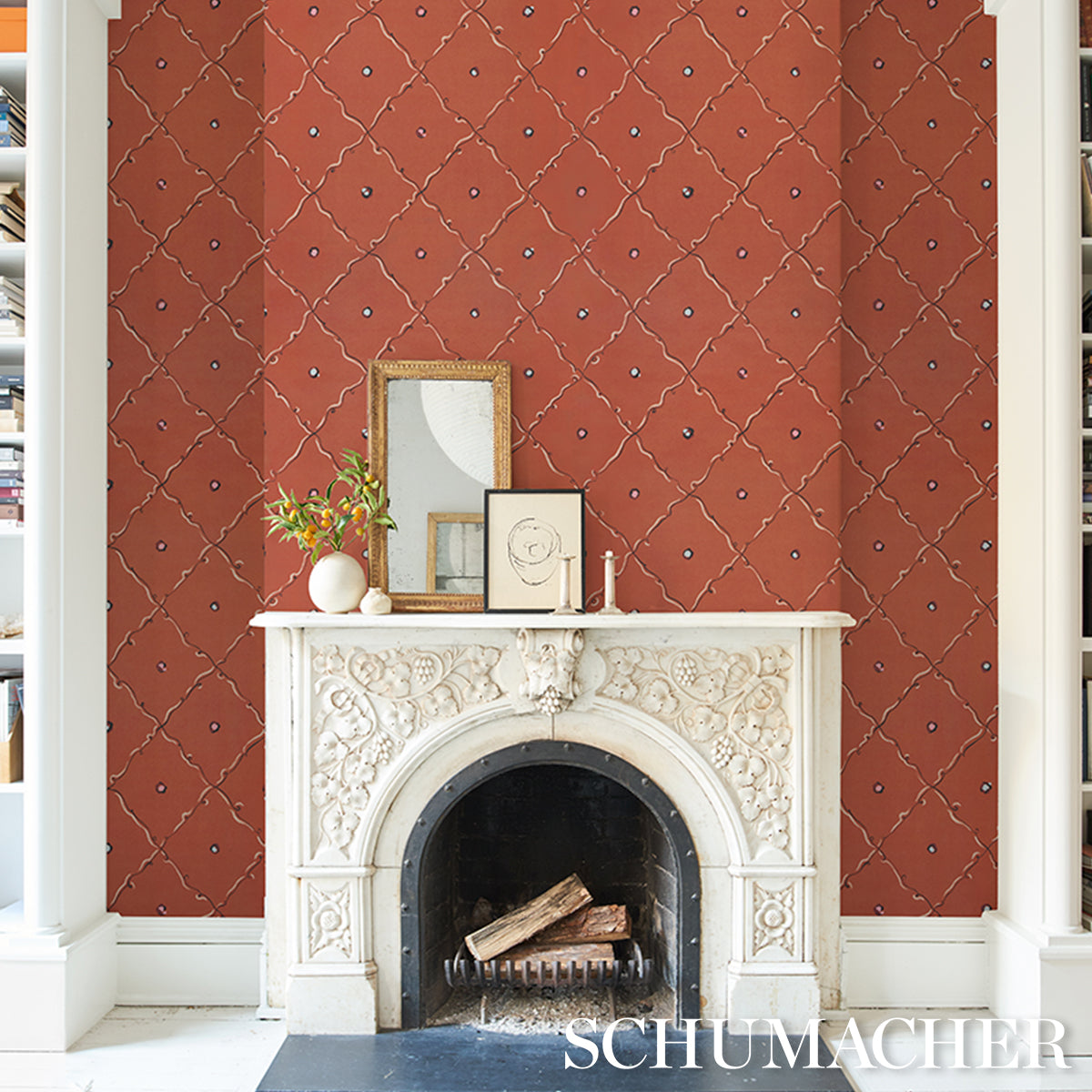 SCHUMACHER  BACKDROP COLETTE   RED   - 5017370