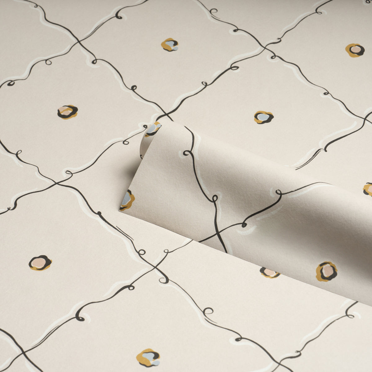 SCHUMACHER  BACKDROP COLETTE   LIGHT BEIGE   - 5017371